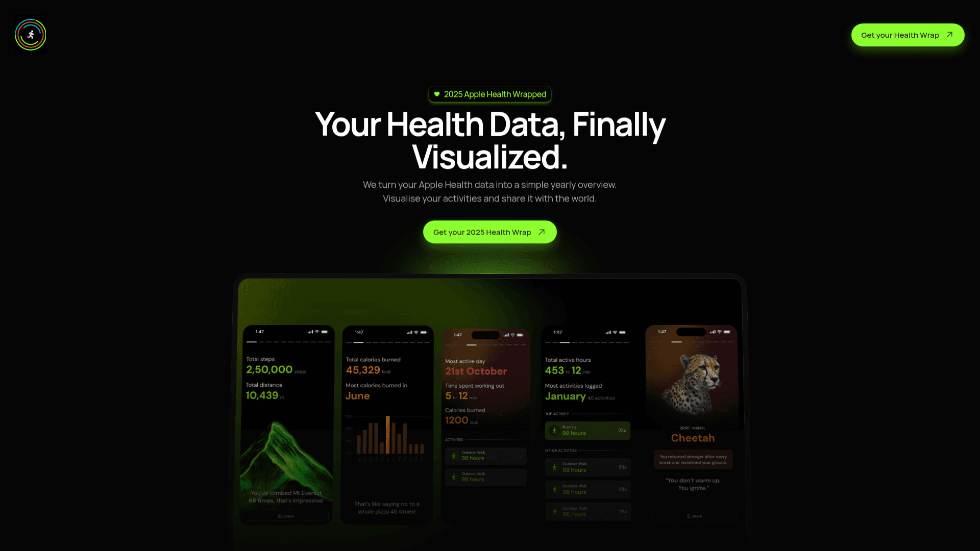 Apple Health Wrapped 2025's cover