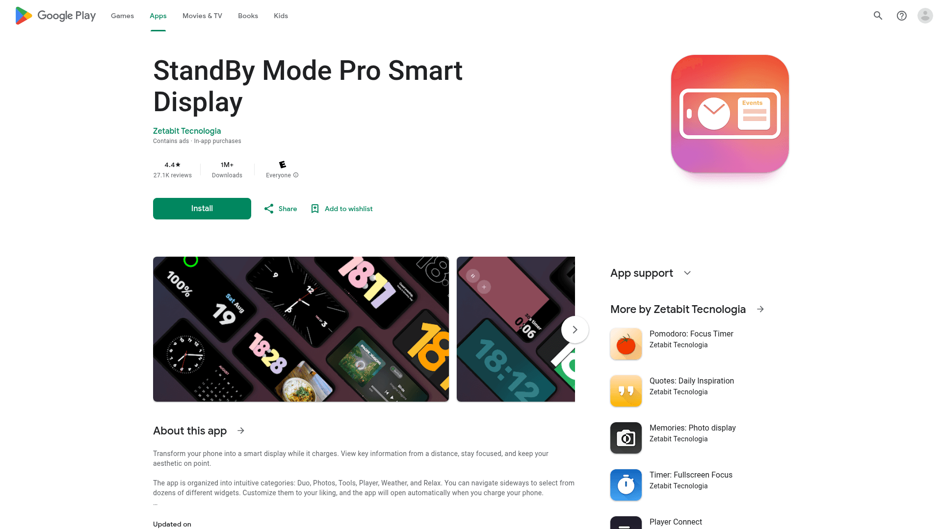 StandBy Mode Pro's cover