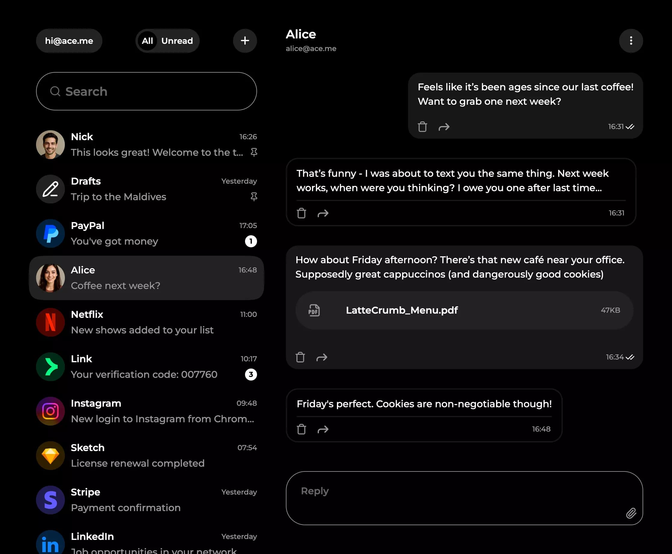 ace.me - Screenshot 3