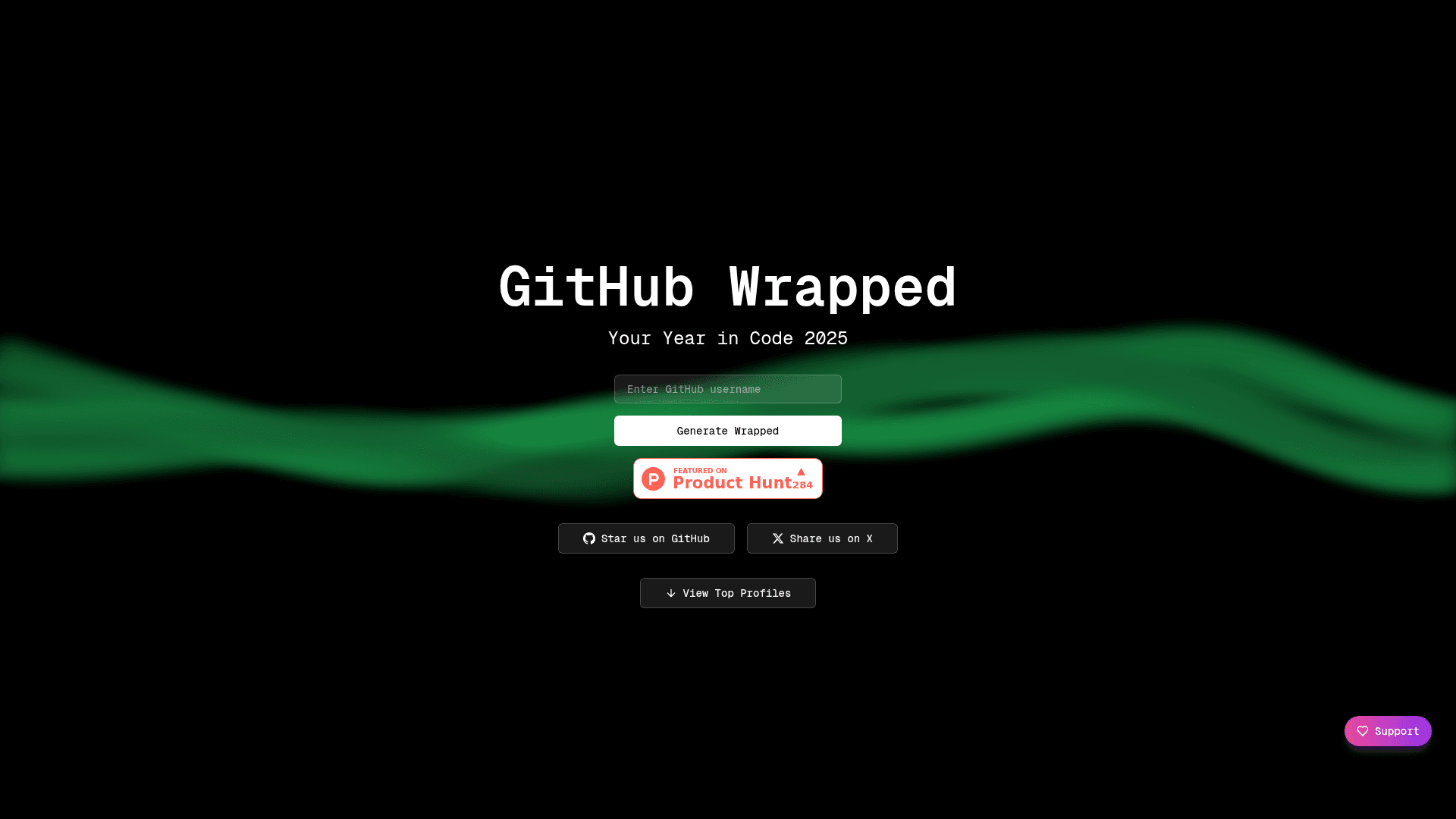 GitHub Wrapped 2025's cover
