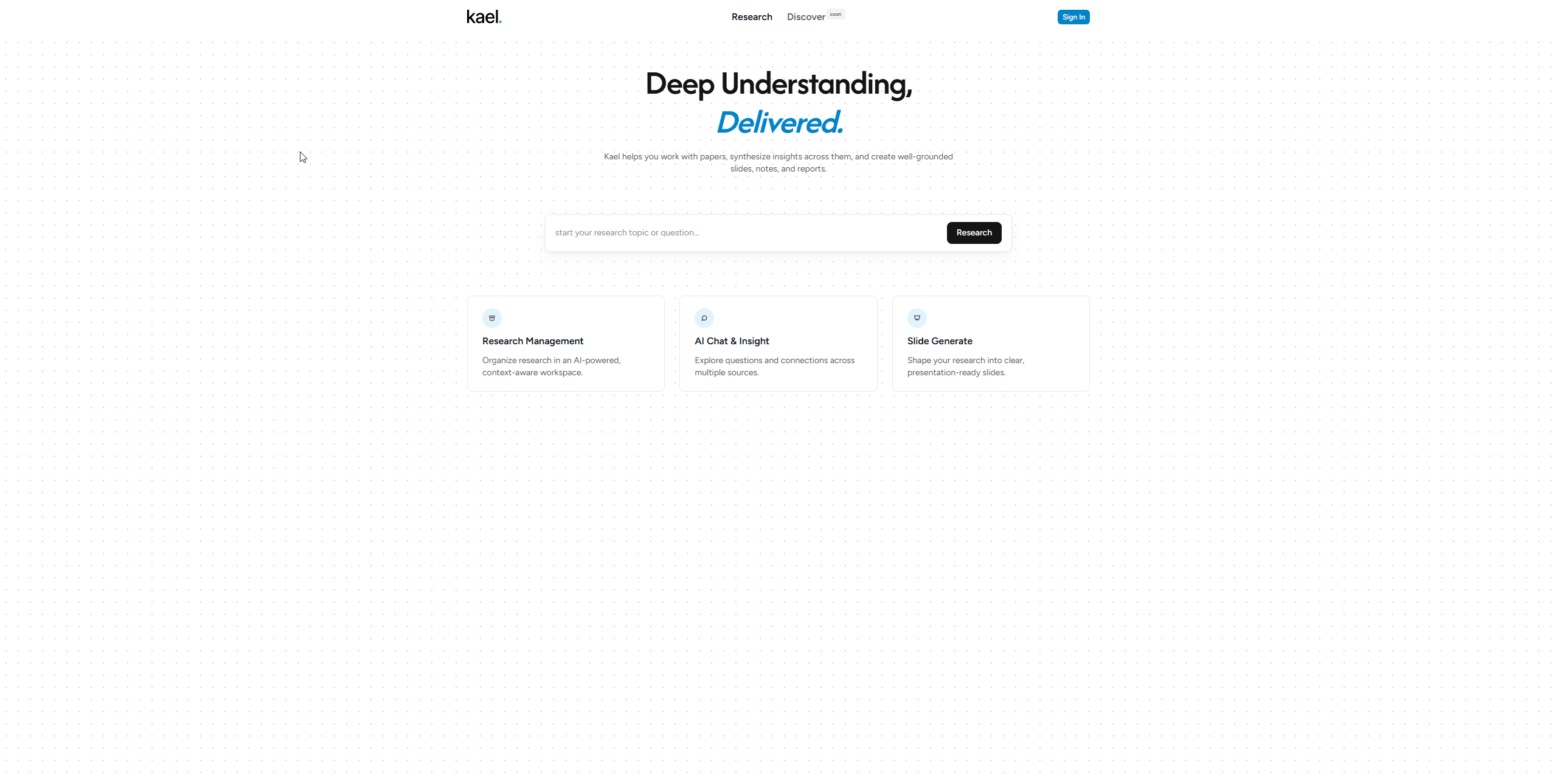Kael — AI Assistant for Understanding and Working with Docunents's cover