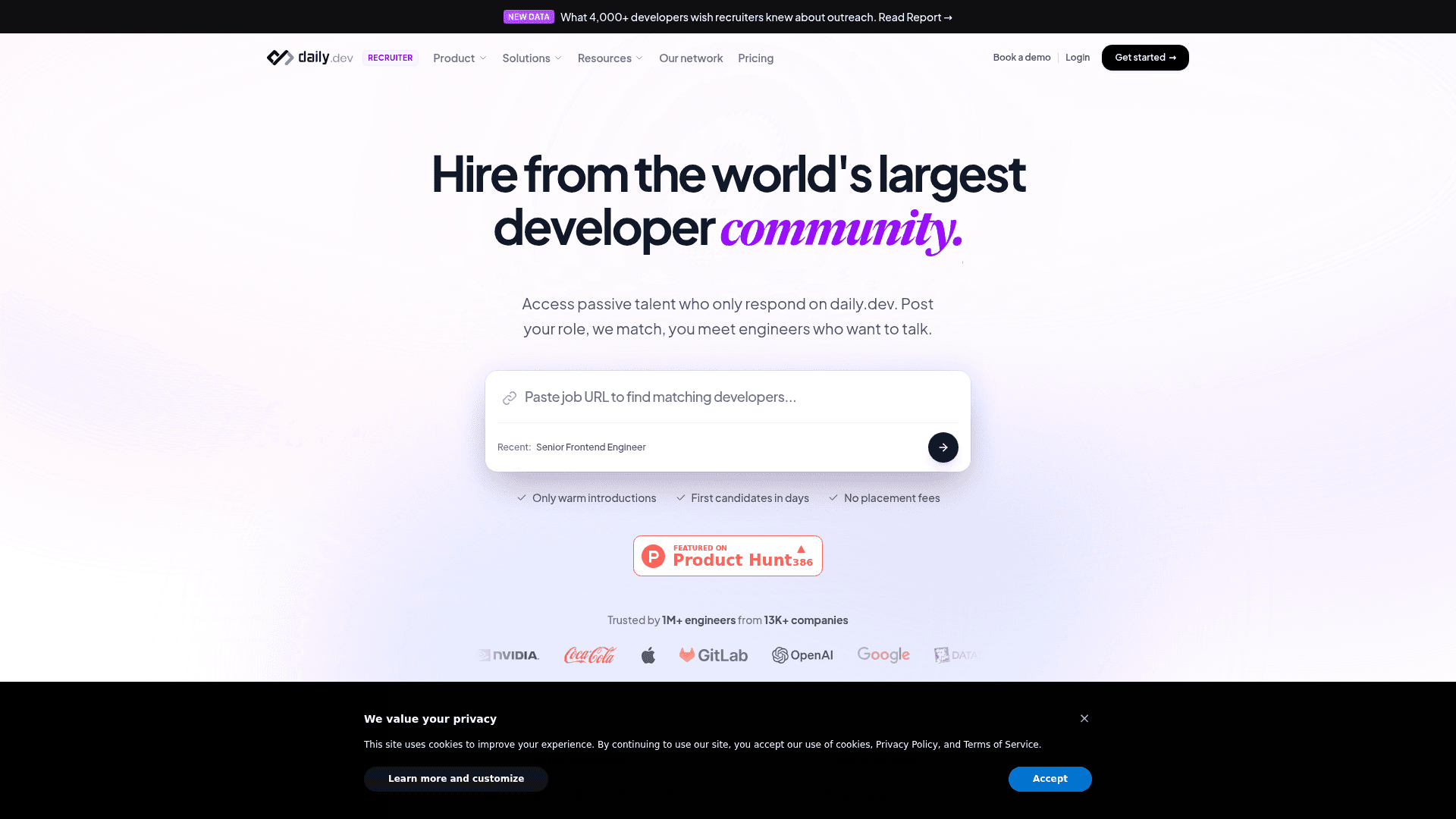 daily.dev Recruiter's cover