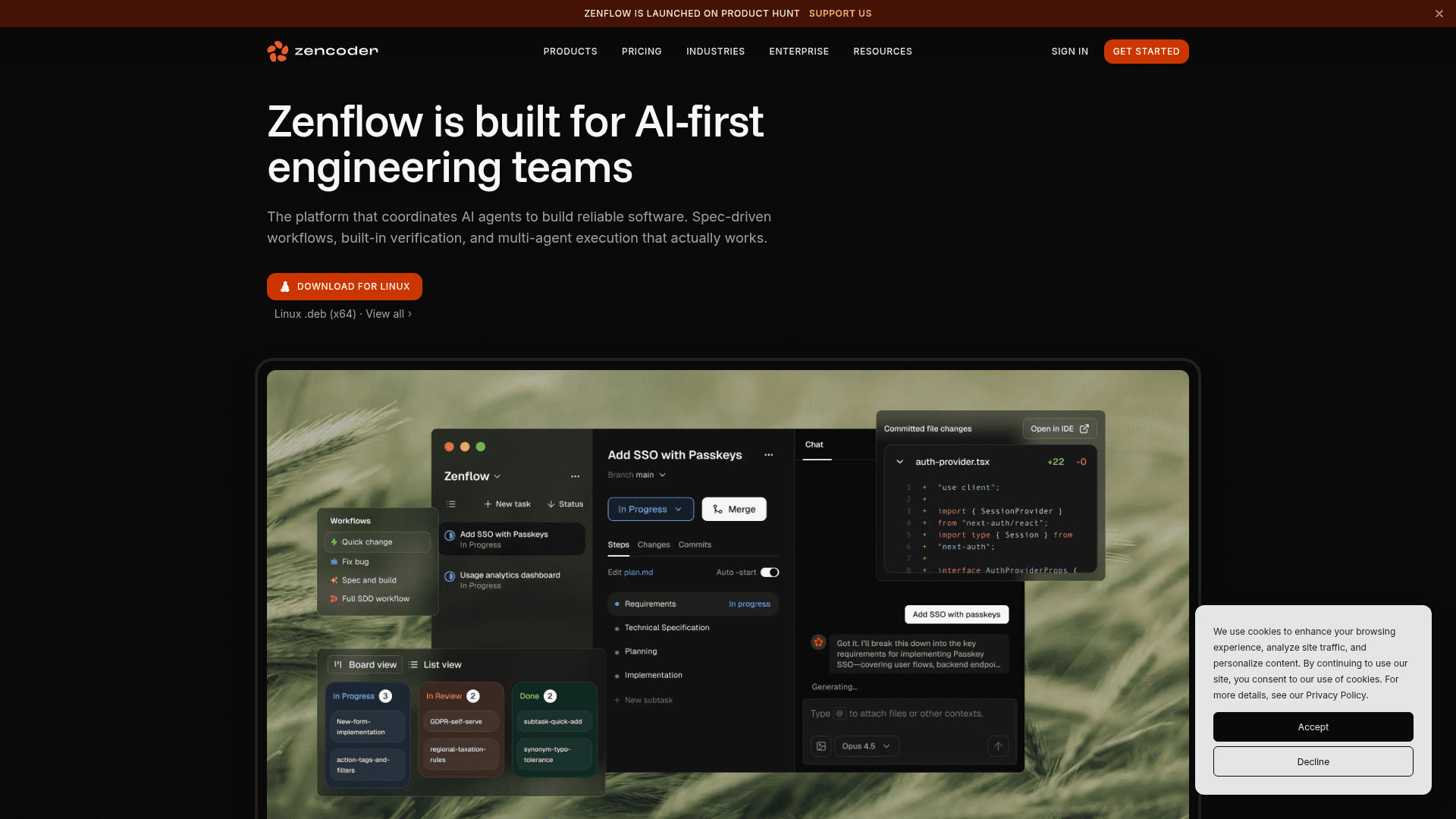 Zenflow by Zencoder's cover