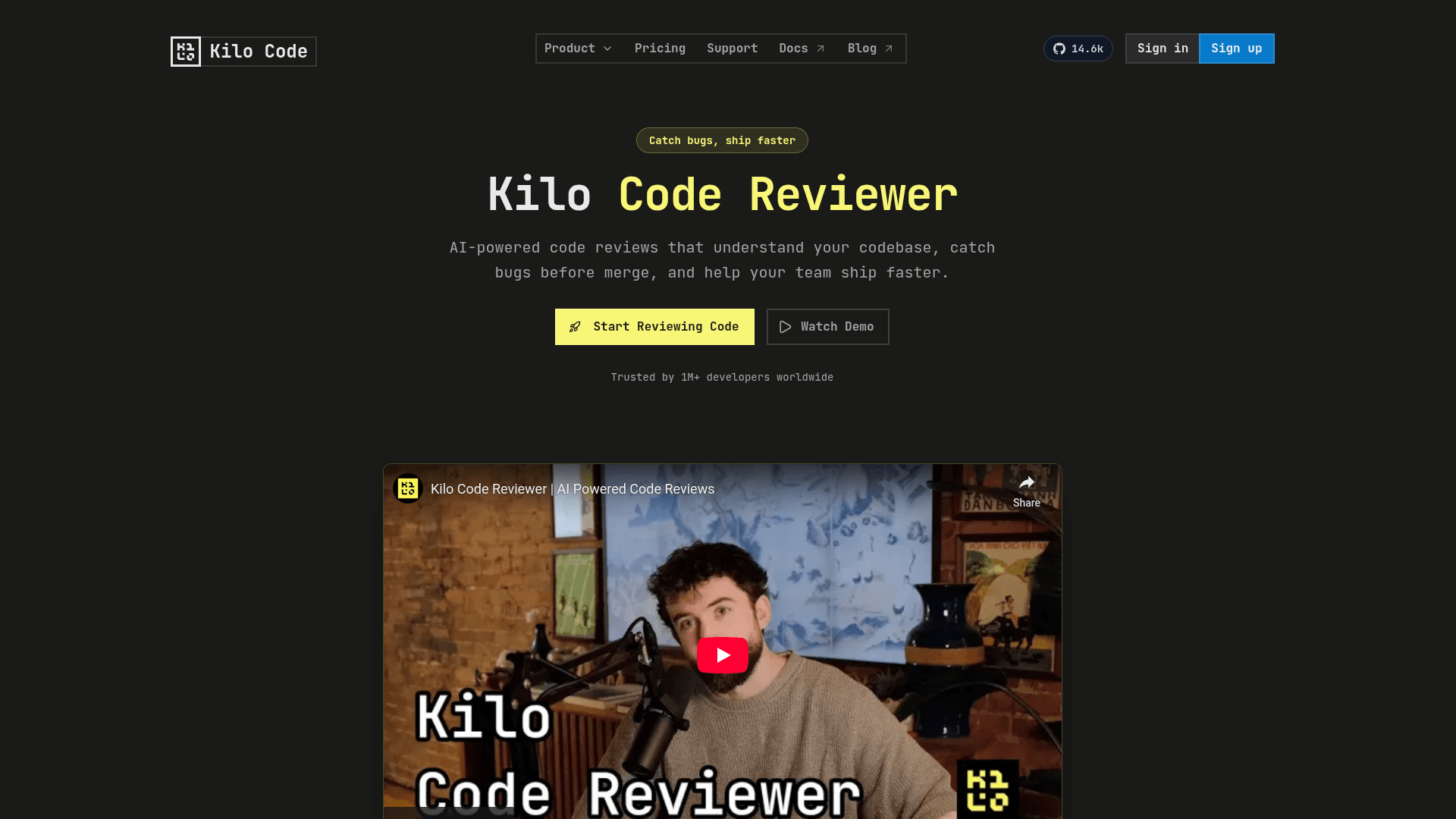 Kilo Code Reviewer's cover