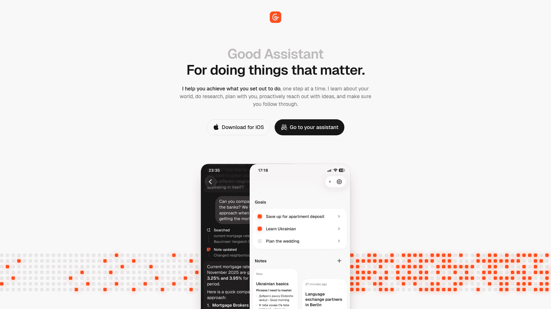 Good Assistant's cover