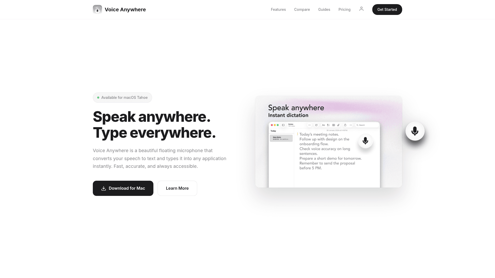 Voice Anywhere's cover