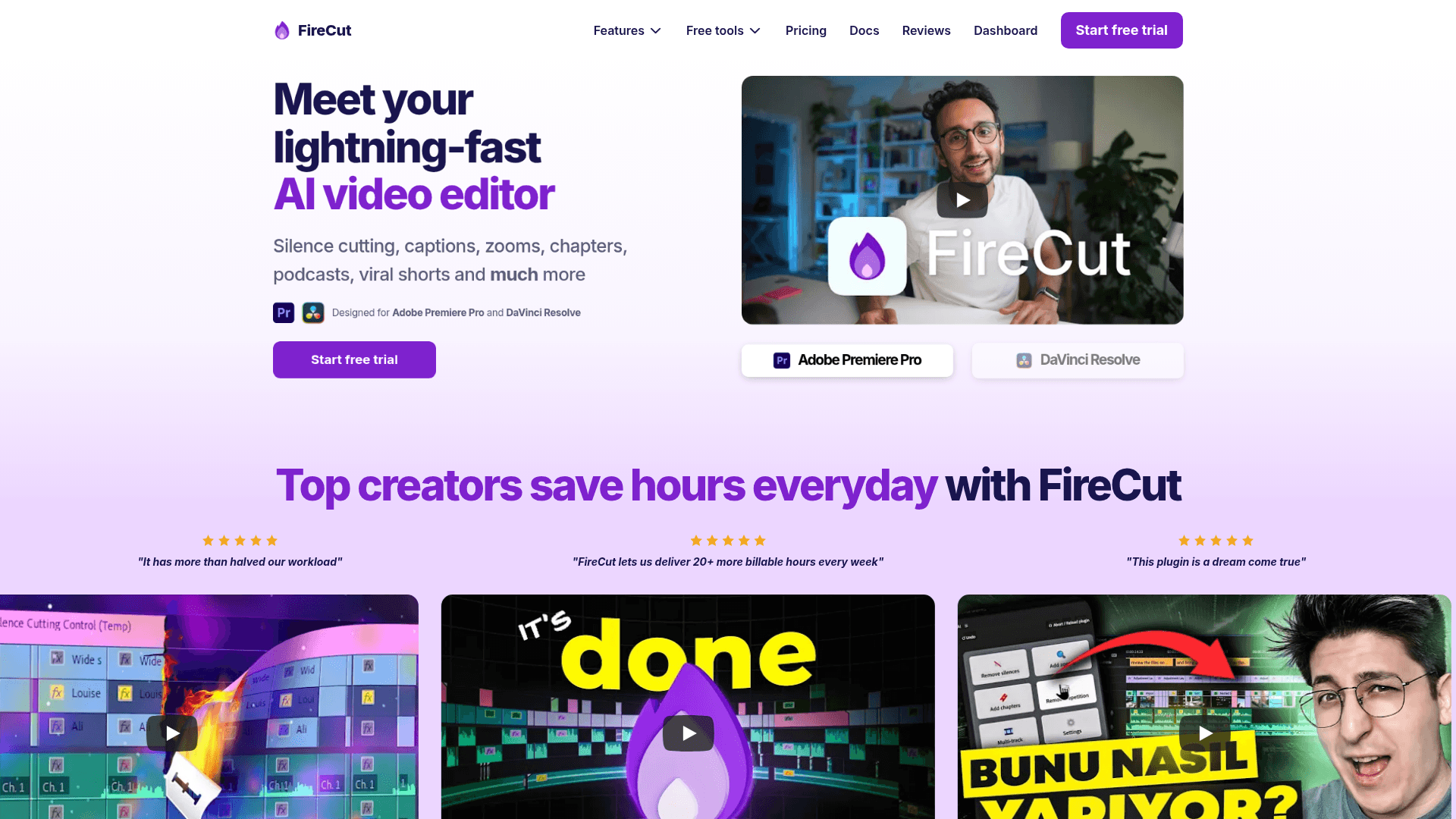 FireCut for DaVinci Resolve's cover