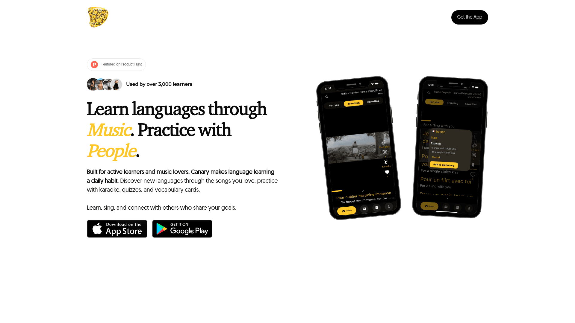 Canary – Learn Language Through Music's cover
